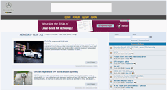 Desktop Screenshot of mercedes-club.cz